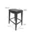 Élégant tabouret de bar blanc de 30 po au design épuré sans dossier-126699882-126699883