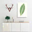 Tiger Plant Leaf by Benjamin Fawcett - Wrapped Canvas-55300134