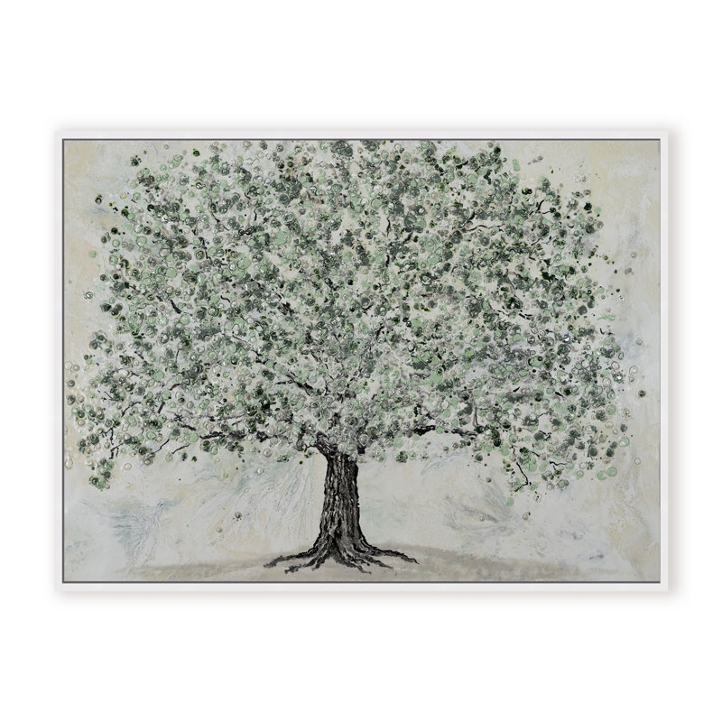 Nature Inspired "Radiant Renewal" Canvas Wall Art By , 30" H x 40" W, Framed Canvas, Gold