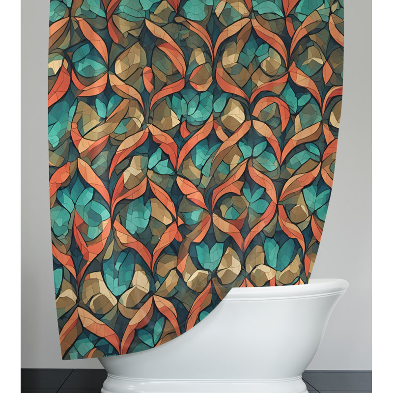 Rideau de douche Fabrienne, H 72 po x l 70 po