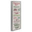 «Rustic Christmas Rules», art mural sur toile par Amanda Murray-109009872-109009873