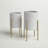 Aideen Metal Planter Pot Set for Indoor & Outdoor Use - Set of 2-1491348881