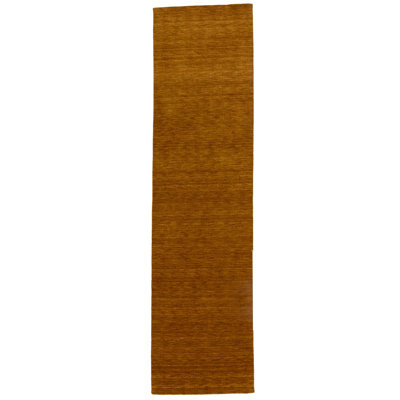 Gazali Hand Loomed Gabbeh Rug, 100% Wool, Solid Color, Fade & Stain Resistant, Durable, All Sizes, India-Made.