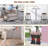 2 Pack Folding Round Bar Table with Flip-Up Top, Space-Saving Indoor Outdoor Pub Table-828215726-828180396