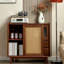 Petite armoire d'appoint en rotin-512245338