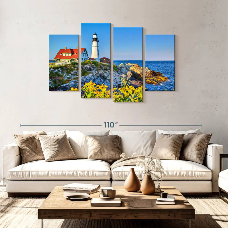 Phare Aletra de Portland Head, H 48 po x l 75 po