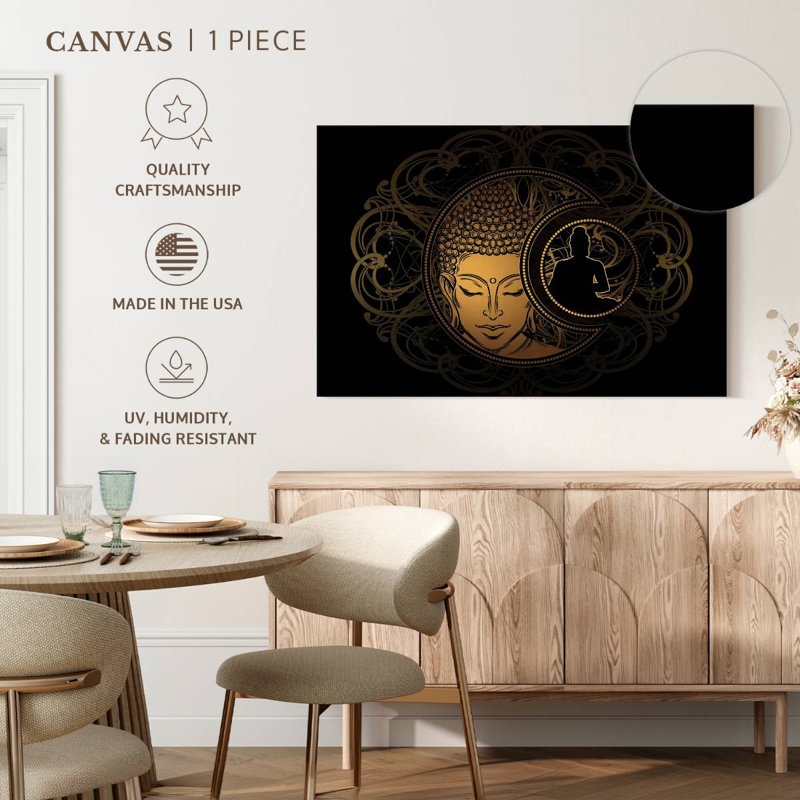 Adella Celestial Buddha, 32" H x 48" W