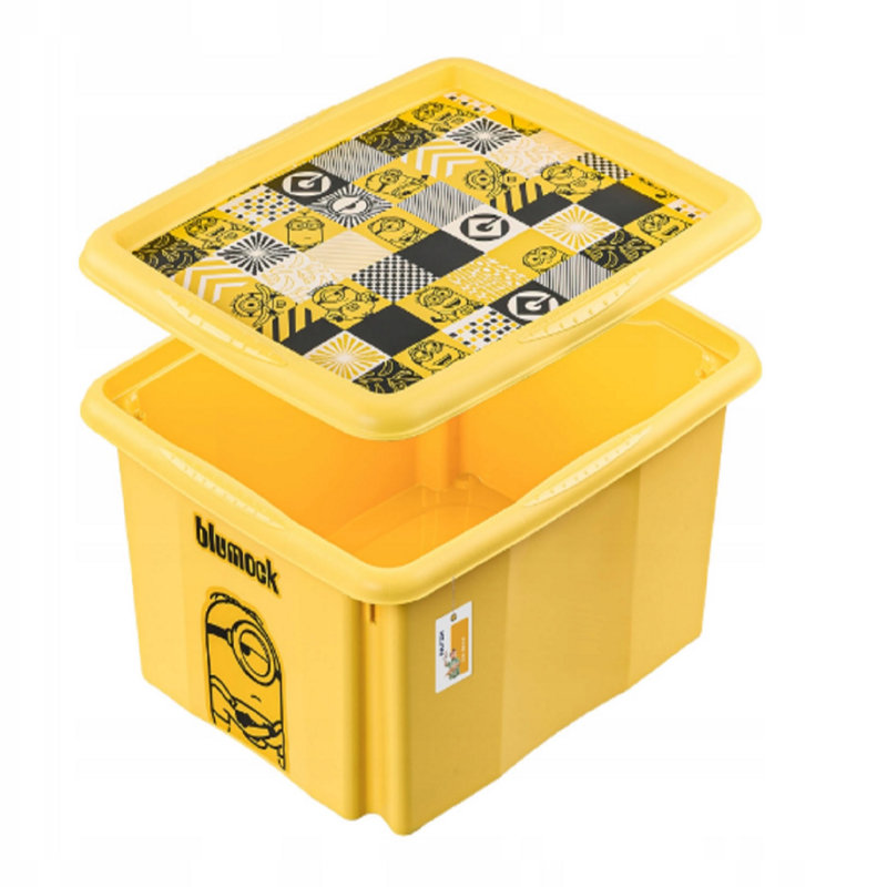 Keeeper Plastic Underbed Storage, Yellow, 15