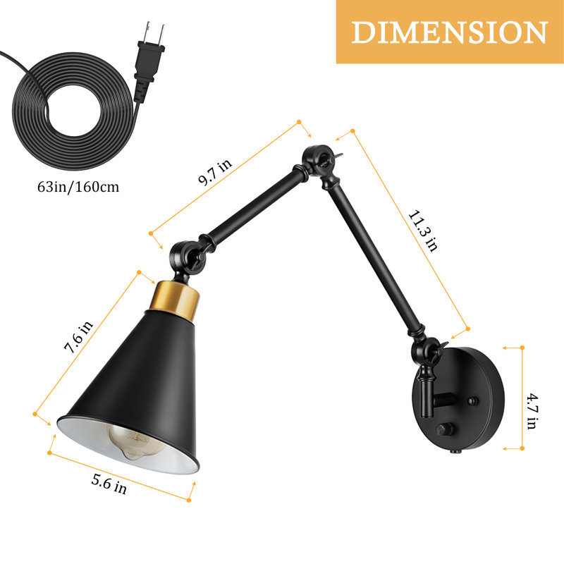 Swing Arm Sconce