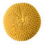 Yellow Knitted Cotton Round Pouf, Style - & Floor Pad Stool, 200Lbs Weight Limit, Decorative Accessory, Spot Clean Only, Filled With Beads, 19.97" X 13.09 Pattern Stool Cushion, 200Lb Bearing,