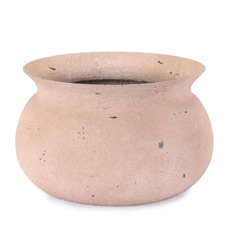 Pot en fer rustique vieilli