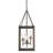Averee 3 - Light Steel Dimmable Lantern Tiered Chandelier-1363758807