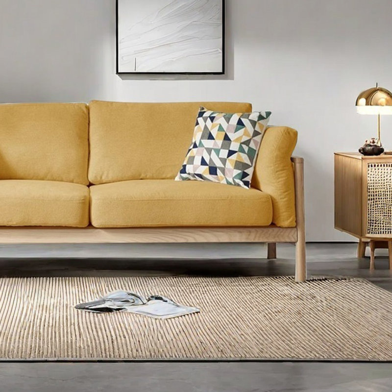 Quess, Jaune, 32.67" H x 59" W x 32.67" D