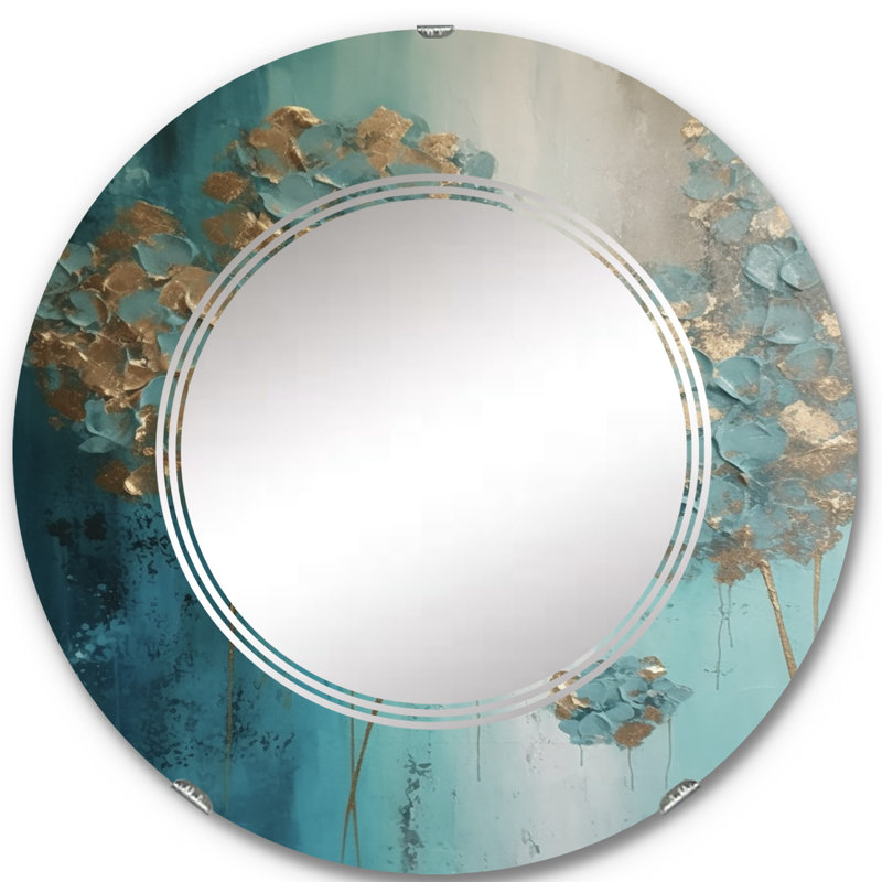 Miroir mural sans cadre Badgston, 24 po x 24 po