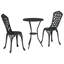 2 - Person Patio Dining Set Rectangular Table with Cushions Included-1747281506