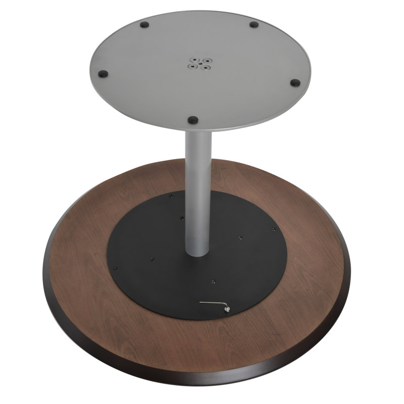 Table de salle à manger Tango, L 31,5 po x l 31,5 po, Noyer