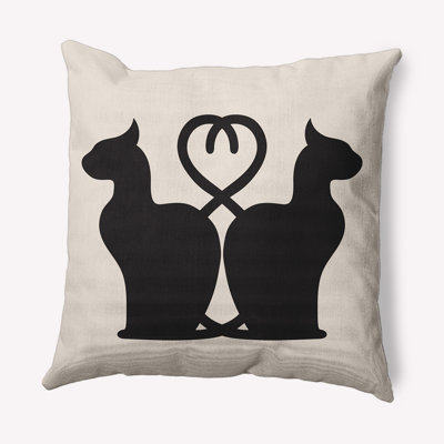 Coussin décoratif Conniving Cats