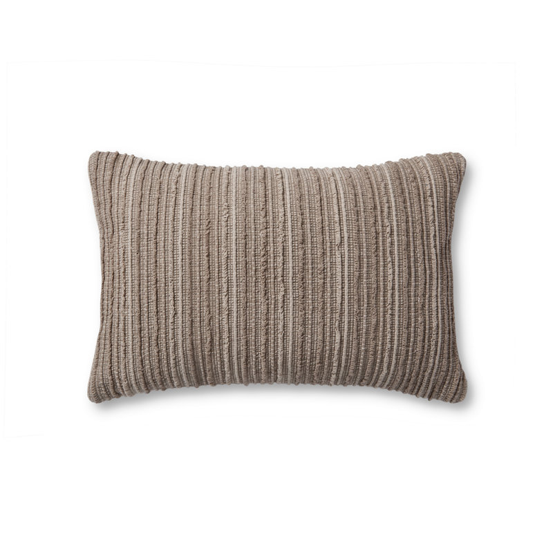 Maura Lumbar Rectangular Pillow Cover & Insert by Jean Stoffer x Loloi, Down
