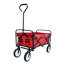 Chariot de plage pliant Wagon Garden (rouge)-117353985-117353986