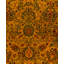 Overdyed Hand-Knotted Wool Modern-Contemporary Gold Area Rug 3' 2" x 5' 1"