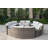 Bonnie Wicker/Rattan 12- Person Seating Group With Cushions