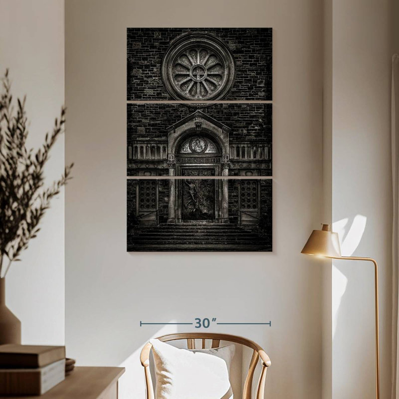 Our Lady Of Sorrows, 65" H x 42" W