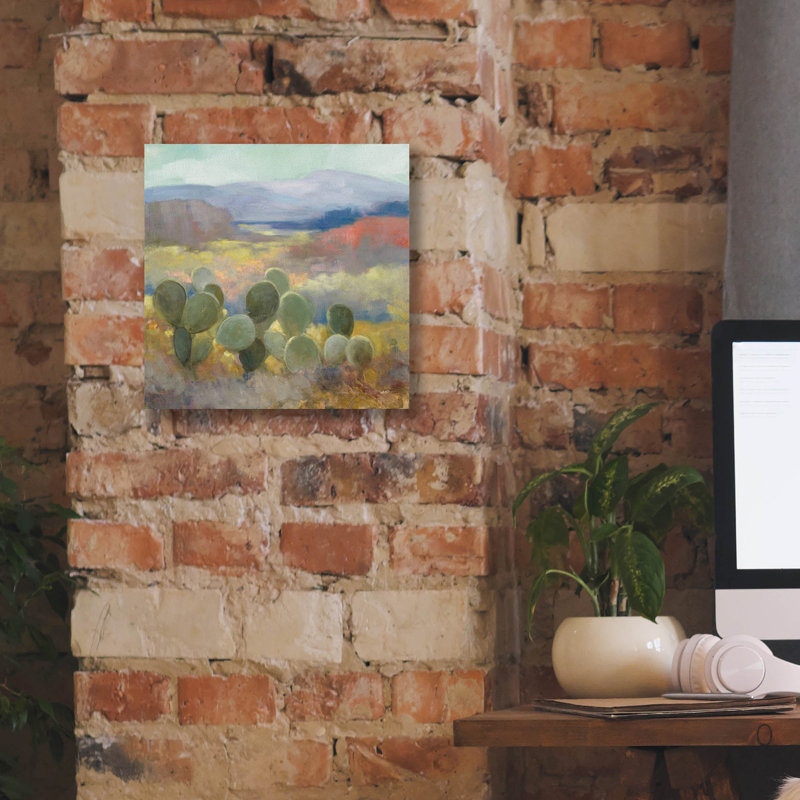 Art mural Union Rustic «High Desert 2» par Julia Purinton, H 12 po x l 12 po x P 0,75 po