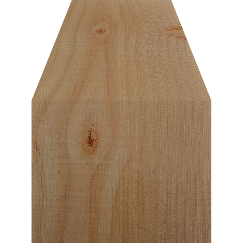 Attelle impériale du genou, Sapin de Douglas, Lisse, H 10 po x l 5,5 po x P 10 po