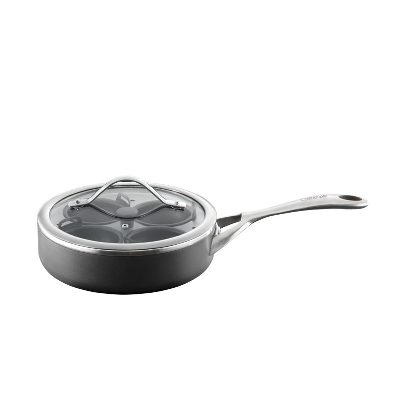 Cuisine::pro® iD3® 4-Egg Poacher with Lid 1.5qt