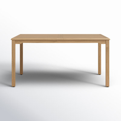 Sonlin Rectangular Teak Outdoor Dining Table