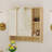 Bathroom Mirror Cabinet Wall Mounted,Medicine Cabinet,Over The Toilet Storage Cabinet With Shelves And Towel Rack-901788590