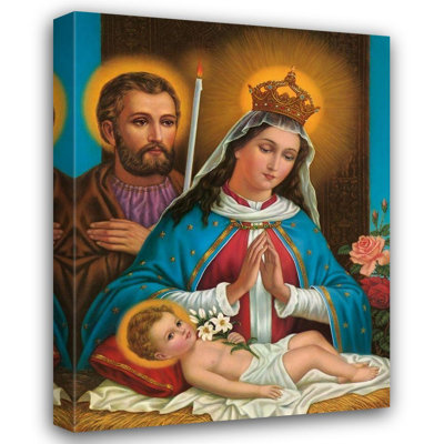 Astoria Grand Anonymous Gallery Wrapped Canvas Art Titled: MARIA DIE GNADENREICHE, ALTA GRACIA