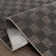 Kwan Machine Washable Modern Geometric Black Area Rug