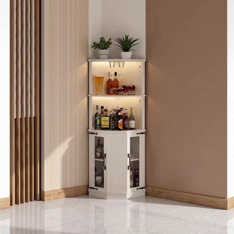 Armoire de bar 67,3 po Farmhouse