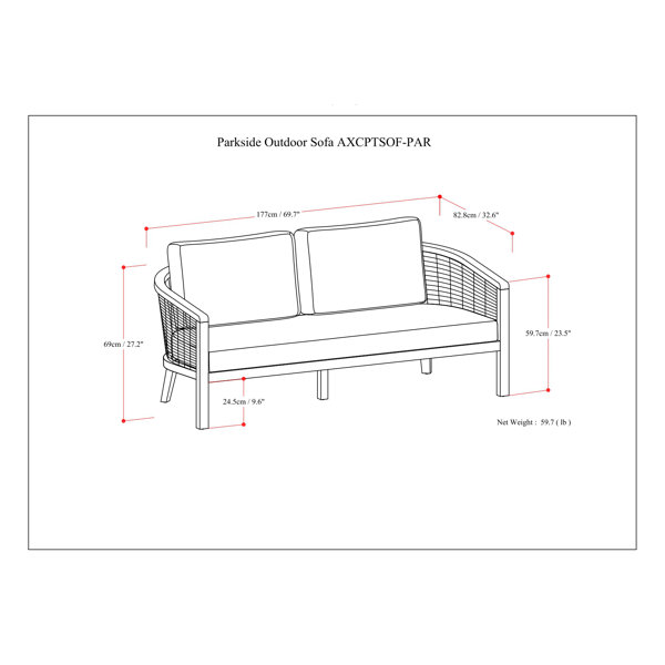Dimensions du produit