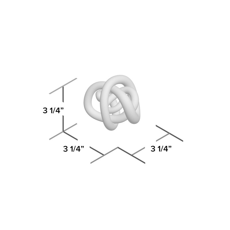Sculpture Tangle Filler, H 3,25 po x l 3,25 po x P 3,25 po