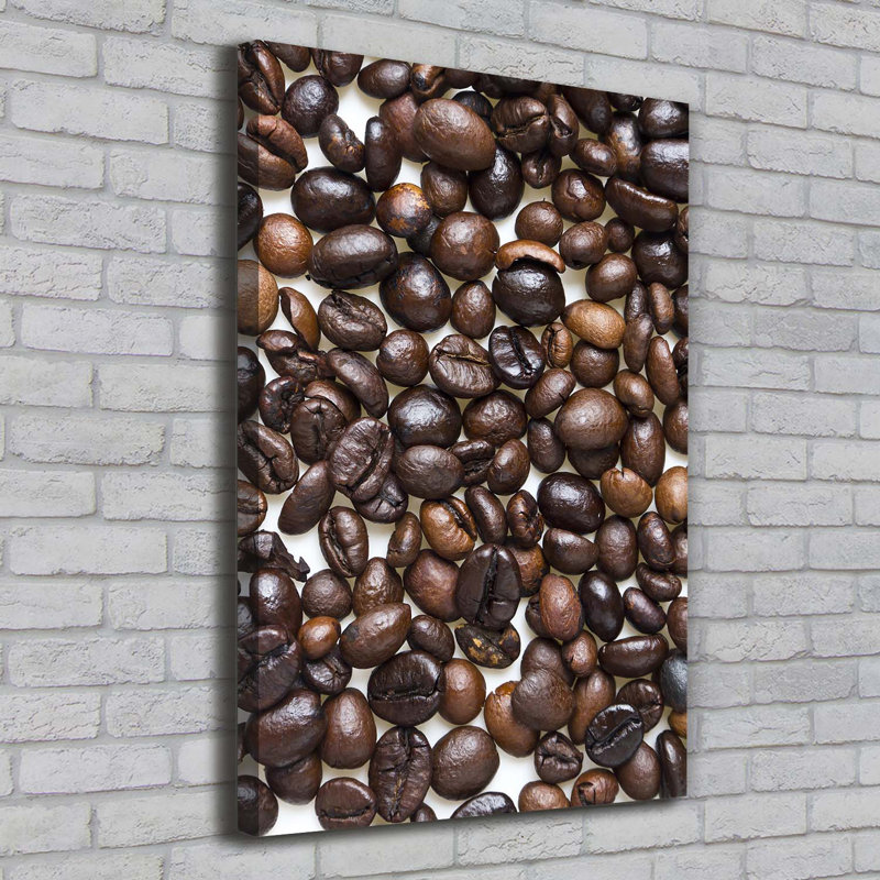 Coffee Beans - Wrapped Canvas Print