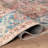 Calista Multi Vintage Rug – Machine Washable Flat Pile With Non-Slip Backing-1492067105-1491264518