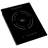 True Induction TI-1B 12-inch Single Burner Black Ceramic-Glass Induction Cooktop 1750W 858UL Cert.
