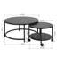 2 tables gigognes avec rangement Airica