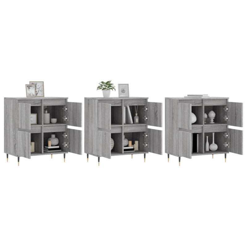 Nayonna 180cm Sideboard, Grey Sonoma