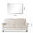 Khloee Stainless Steel Rectangle Mirror