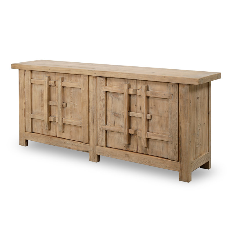 Amalfi 91'' W Solid Wood Sideboard