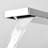 Modern Wall Mount Waterfall Bathroom Sink Faucet,Single Handle Bathroom Vanity Faucets-102533376