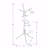 Coat Rack, Hall Tree With Storage Function Rack, With Free Standing Design, Hanging Bar, 6 Hooks, For Entryway Use, 68"H-1650122876