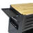 30.3 in. W Stainless Steel and Steel Job Site Storage