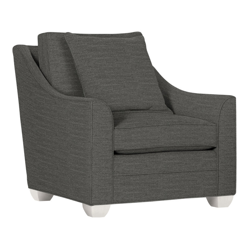 Chaise 37,5 po Nicholas, Perigold Ishi Platinum, Casablanca