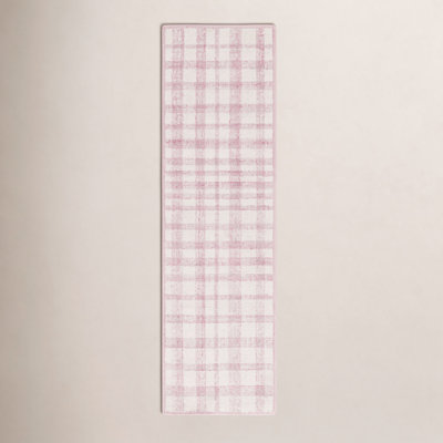 Hand-Tufted Plaid Performance Rug