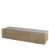 Design marbre blanc / bois de chêne
