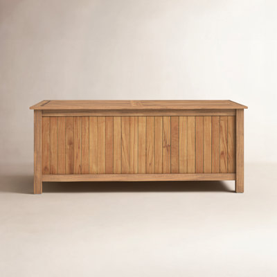 Summerton Teak Solid Wood Deck Box